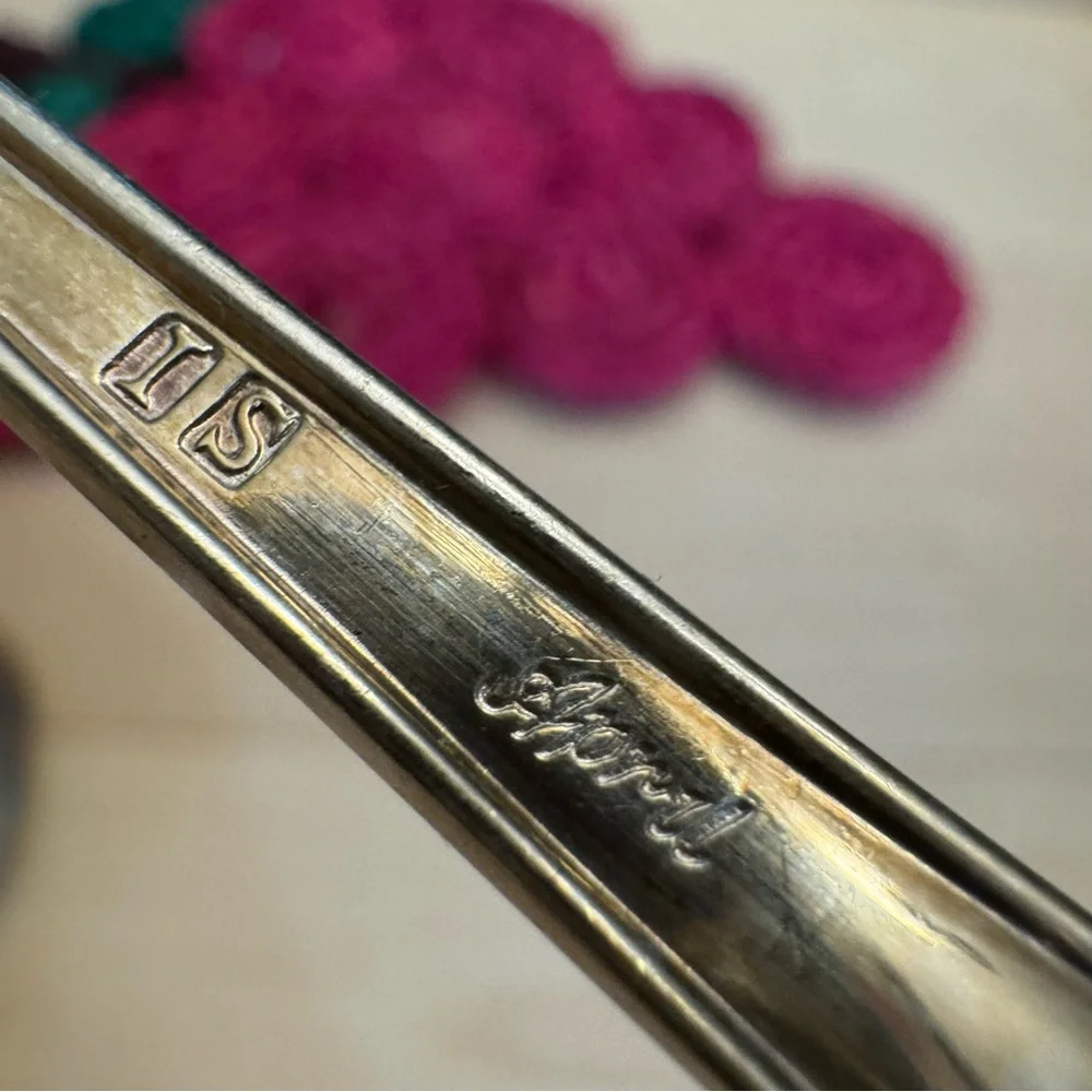 Vintage Marked WM Rogers & Son IS April & Continental 1886 Silver Plate Spoons
